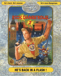 Rick Dangerous 2 ZX Spectrum  box art